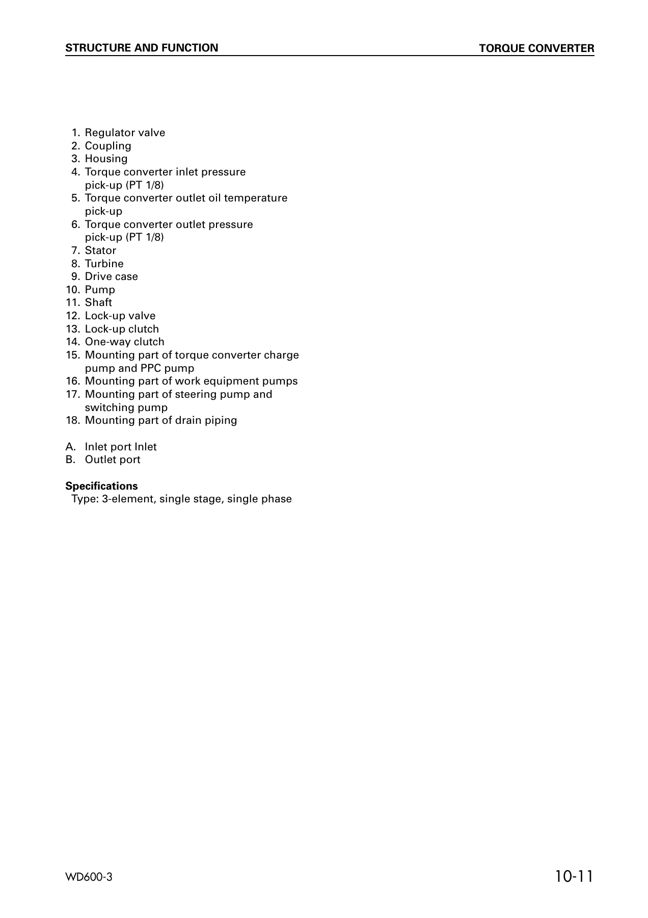 Komatsu WD600-3 Wheel Dozer Shop Manual (SEBM022902) - Complete Service, Repair & Maintenance PDF - Image 3