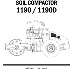 L&T Soil Compactor 1190 / 1190D Spare Parts Catalogue PDF Download - Parts Manual