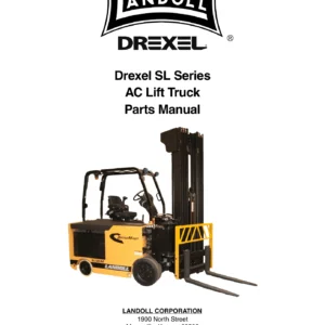 Landoll Drexel SL30AC SL40AC SL50AC Lift Truck Parts Manual PDF - F-624-R2