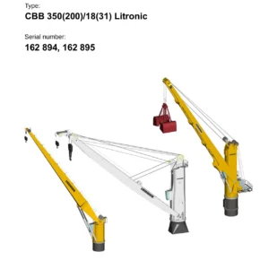 Liebherr CBB 350(200)/18(31) Litronic Operating Manual - Serial 162894-162895