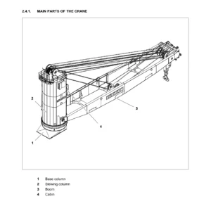 Liebherr CBB 450(250)/17(30) Offshore Crane Operating Manual - Serial 166144-166145