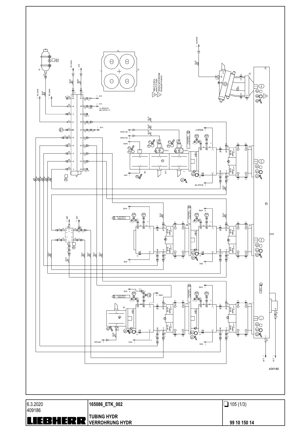 Liebherr CBG 25(30)/30(28) LIT Offshore Crane Spare Parts Catalogue - Serial 165086 - Image 2