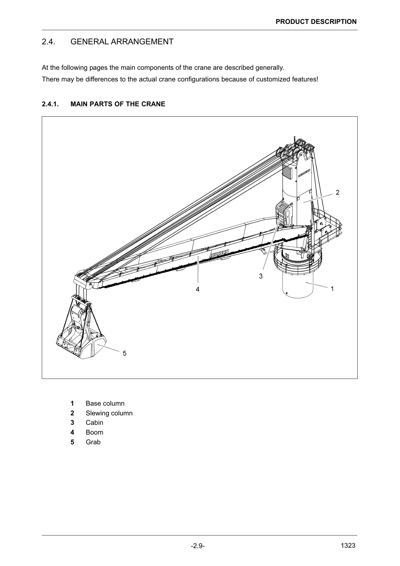 Liebherr FCC CBG 25(30)/30 Litronic Operating Manual Volume 1 - PDF - Image 2