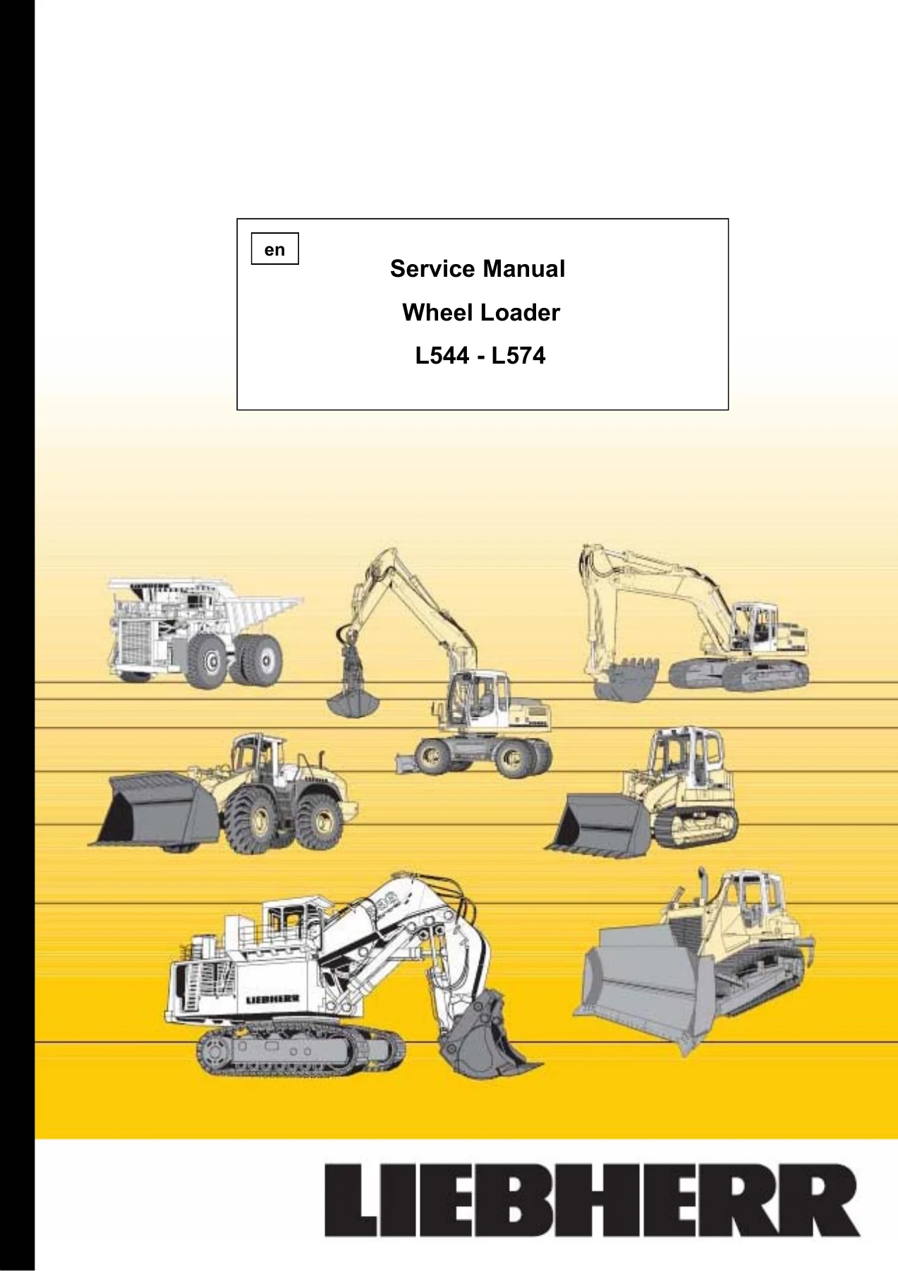 Liebherr L544 L554 L564 L574 Wheel Loader Service Manual 1999 PDF Download - Image 3
