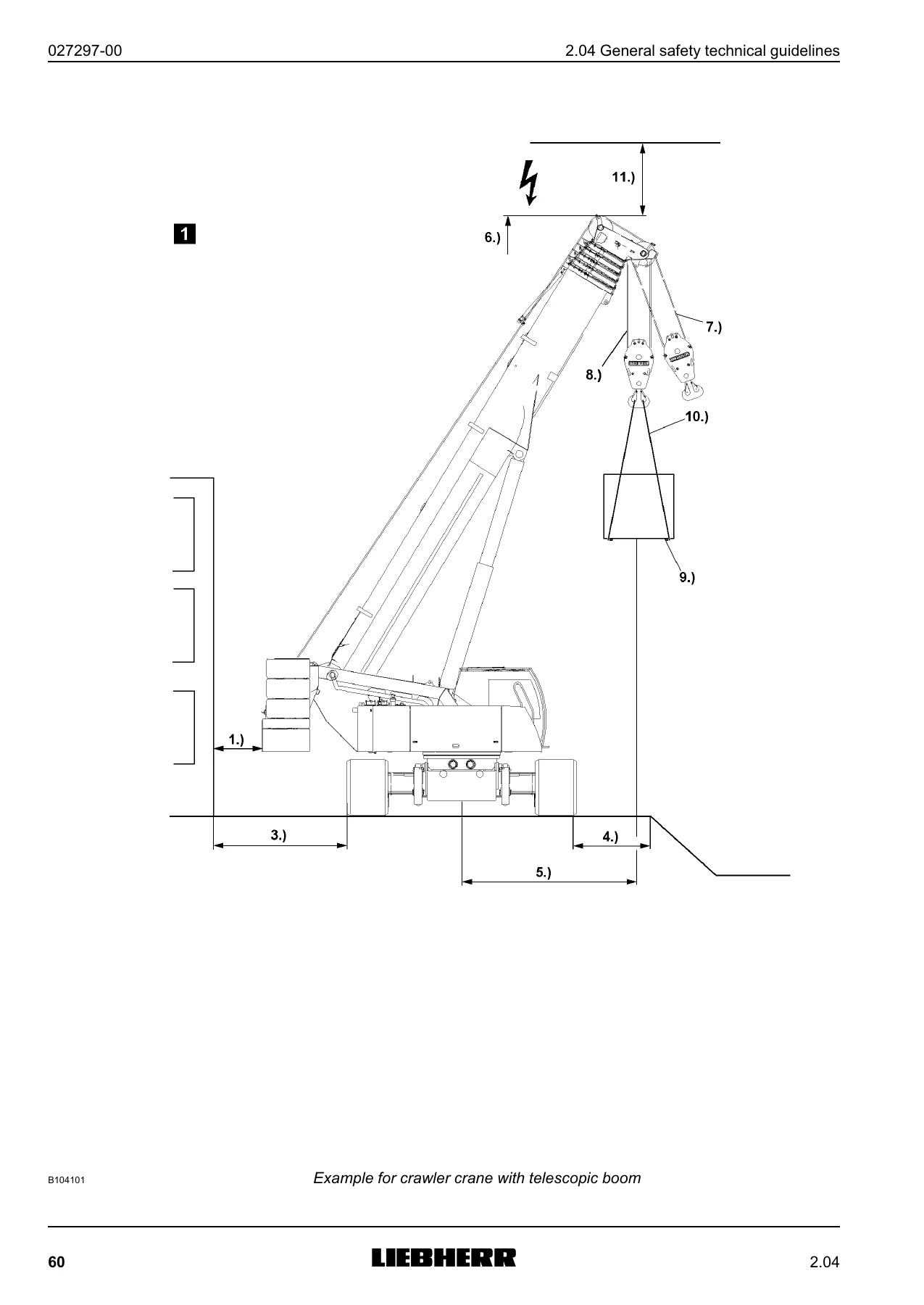 Liebherr LTM 1100-5.2 Mobile Crane Operating Instructions Manual - BAL 17102-02-02 - Image 3