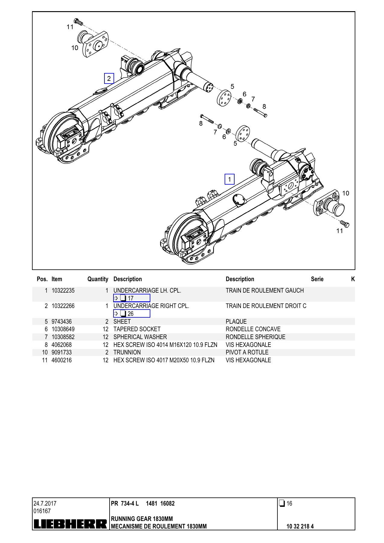Liebherr PR 734-4 L Parts Catalog - Type 1481 Serial 16082 PDF Download - Image 2
