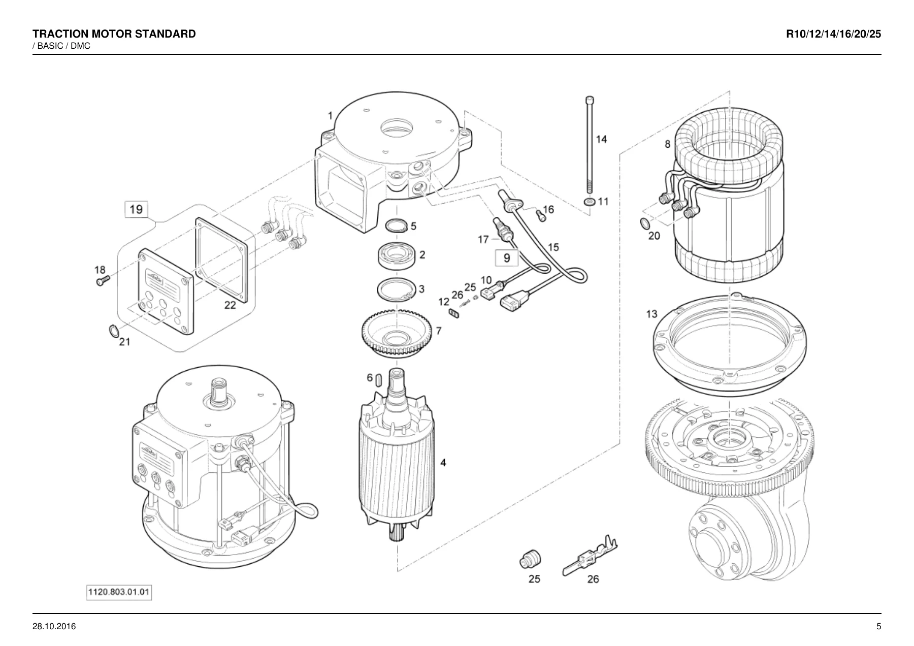 Linde E10 E12 E14 E16 E20 E25 Series 1120-01 Spare Parts Catalogue – R10 R12 R14 R16 R20 R25 Electric Forklift Parts Manual PDF - Image 2