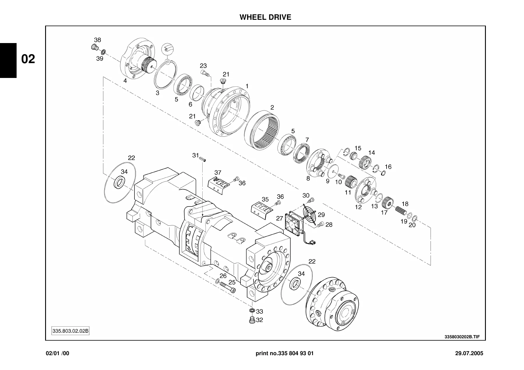 Linde E14 E16 E18 E20-02 Parts Catalogue 335 804 93 01 - Forklift Spare Parts Manual PDF - Image 2