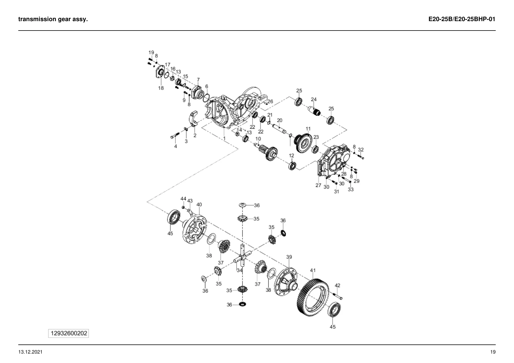 Linde E20-25B & E20-25BHP-01 Series 1293-00 Spare Parts Catalogue – 12938010001 PDF Download - Image 2