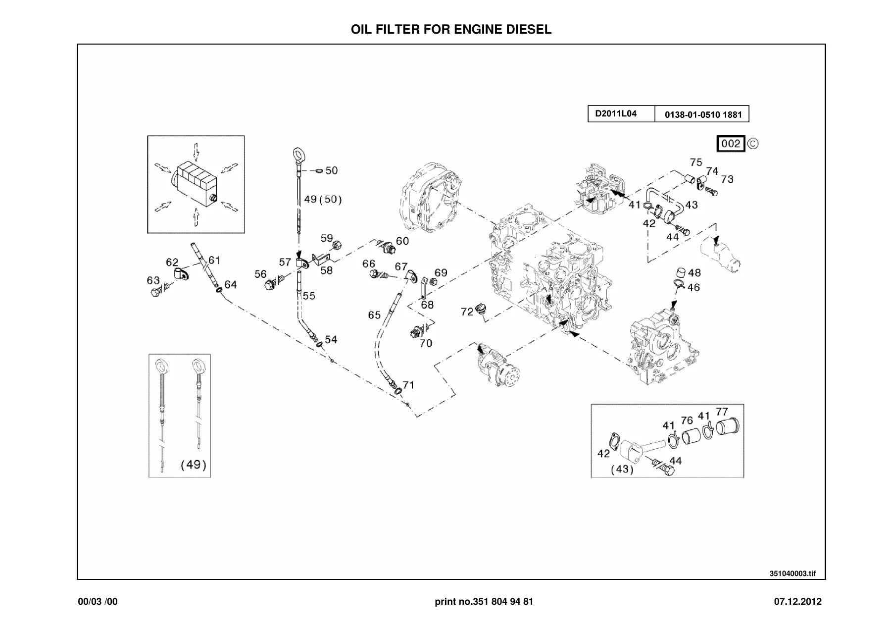 Linde H25 H30-05 Forklift Spare Parts List - 3518049481 PDF Download - Image 2