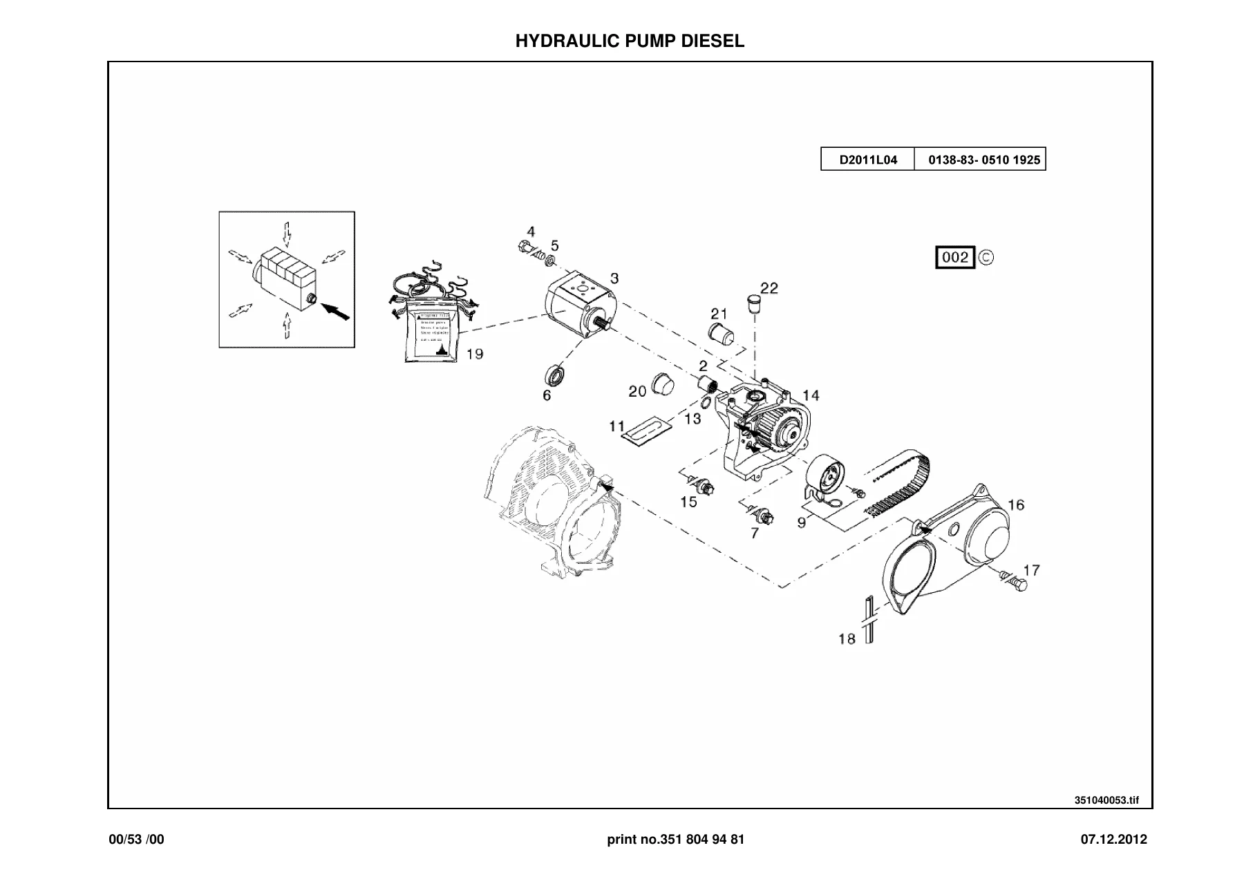 Linde H25 H30-05 Forklift Spare Parts List - 3518049481 PDF Download - Image 3
