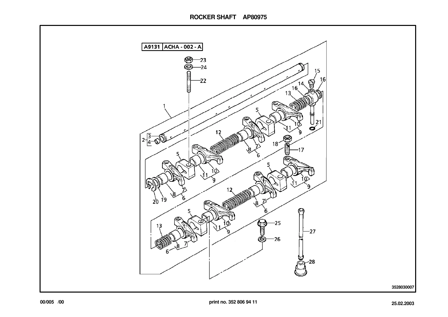 Linde H35 H40 H45-04 Forklift Spare Parts Catalogue - 3528069411 PDF Download - Image 2