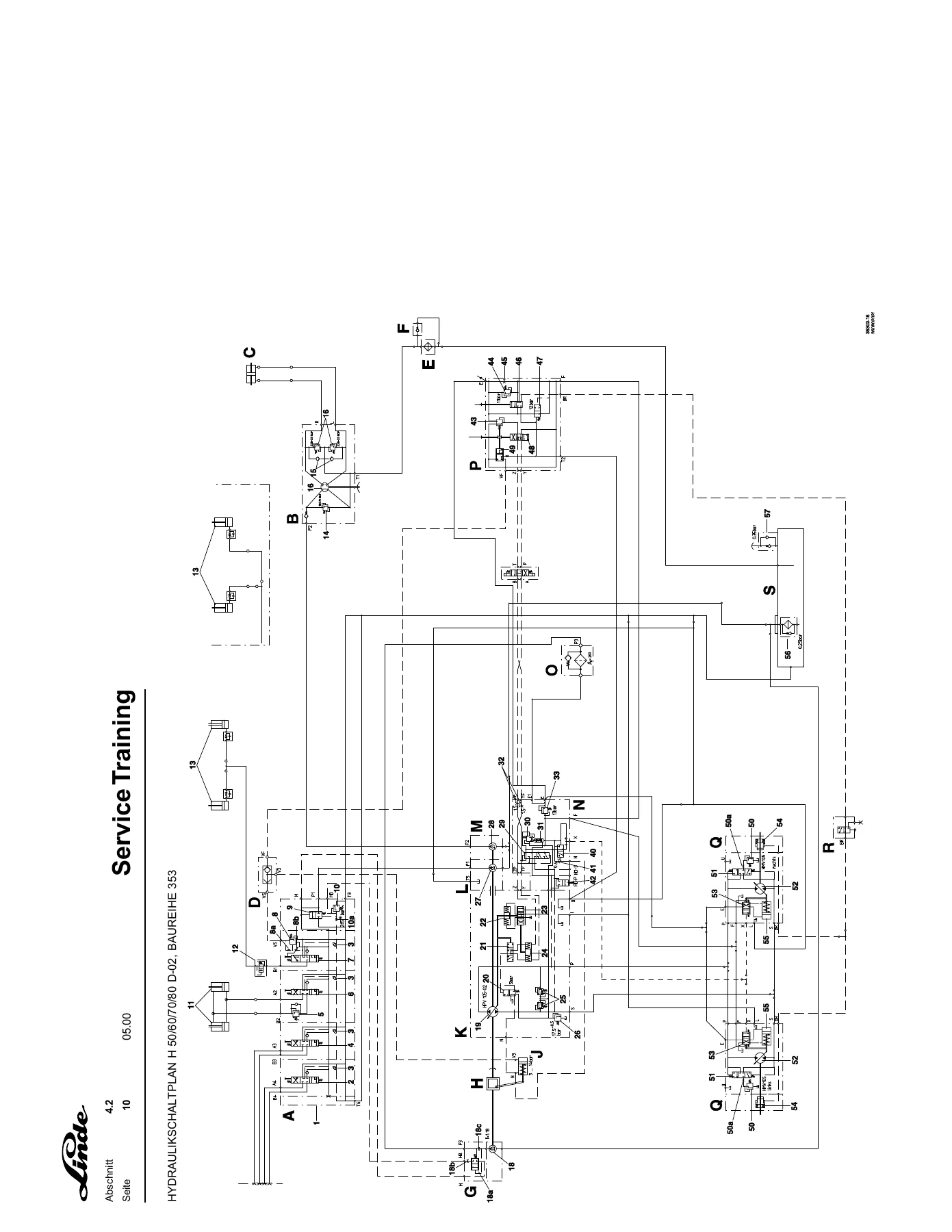 Linde H50 H60 H70 H80 D/T Type 353 Forklift Service Training Manual - Diesel & LPG - Image 3