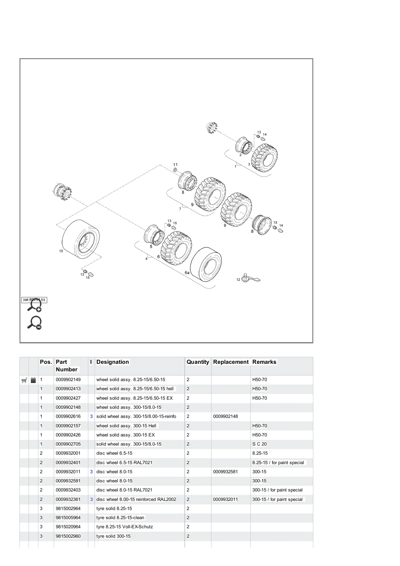 Linde H50 H60 H70 H80 H80-900 H80-1100 Forklift Parts Catalogue PDF - Serial H2X396Z00362 - Image 3