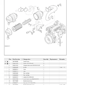 Linde H50 H60 H70 H80 H80-900 H80-1100 Forklift Parts Catalogue PDF - Serial H2X396Z00362