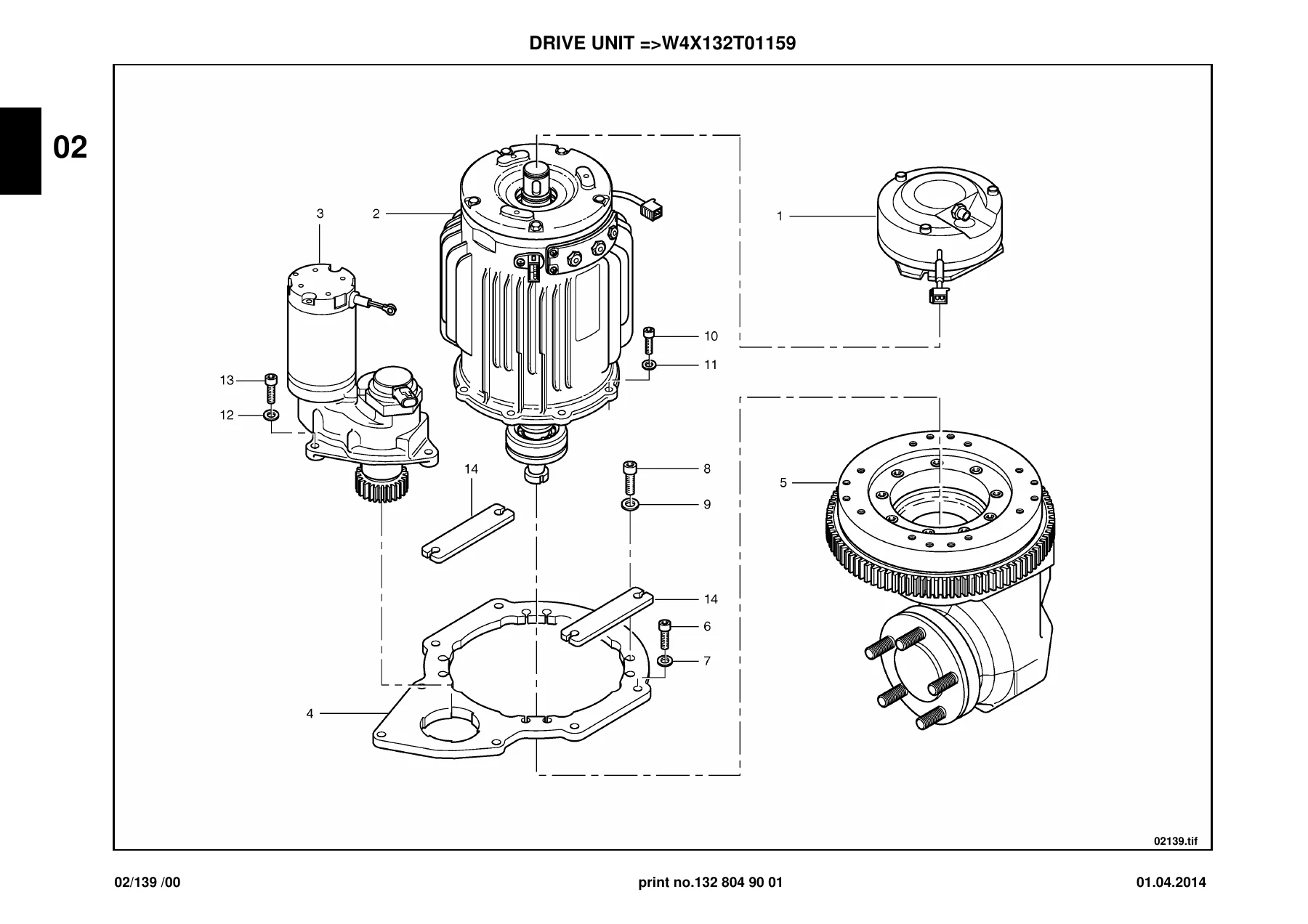 Linde N20 N24 N20L N20LI Forklift Spare Parts List 132 804 90 01 - PDF Parts Catalog - Image 2