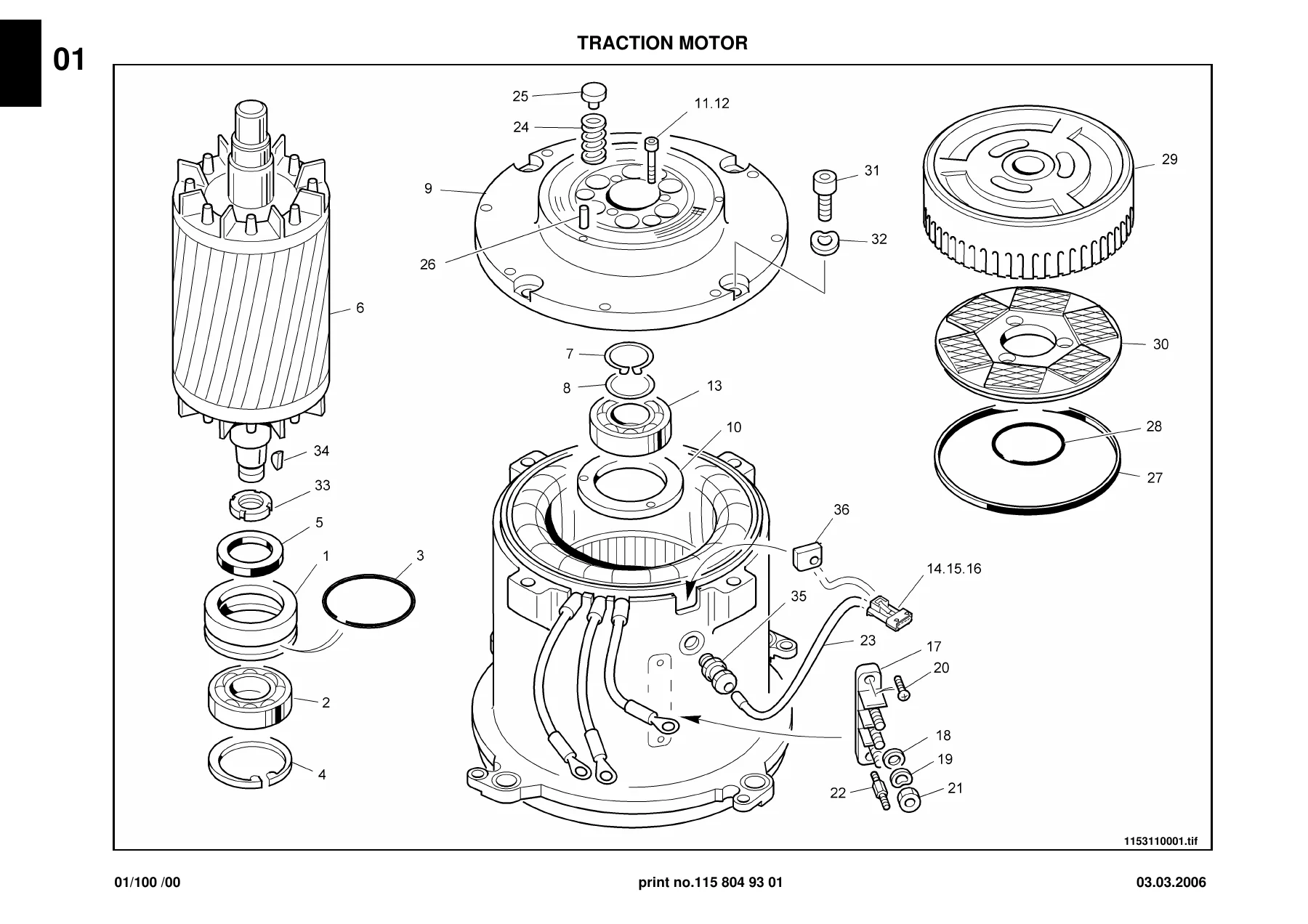 Linde R14 R16 R20-02 Spare Parts List PDF - 1158049301 Forklift Parts Catalog - Image 2