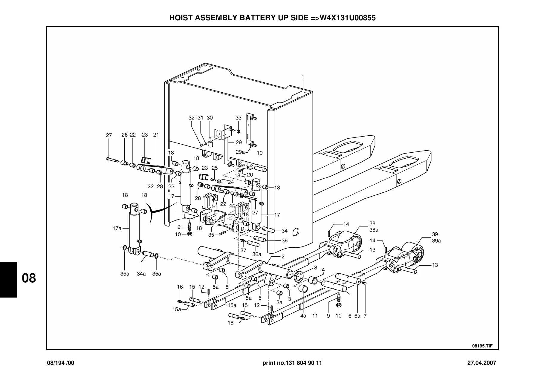 Linde T20AP T20SP Spare Parts List 131 804 90 11 - PDF Download - Image 3