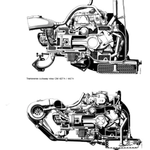 MTU Engine Series 183 Workshop Manual – Mercedes-Benz OM 427 H / OM 447 H (M020068/00E, 2002)