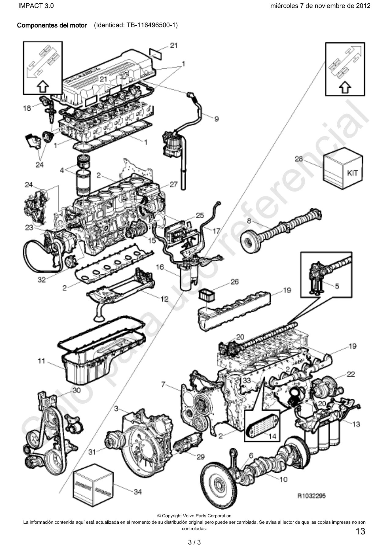 Mack Vision CXU613E — Catálogo de Partes con Diagramas Explosionados (Español) - Image 2