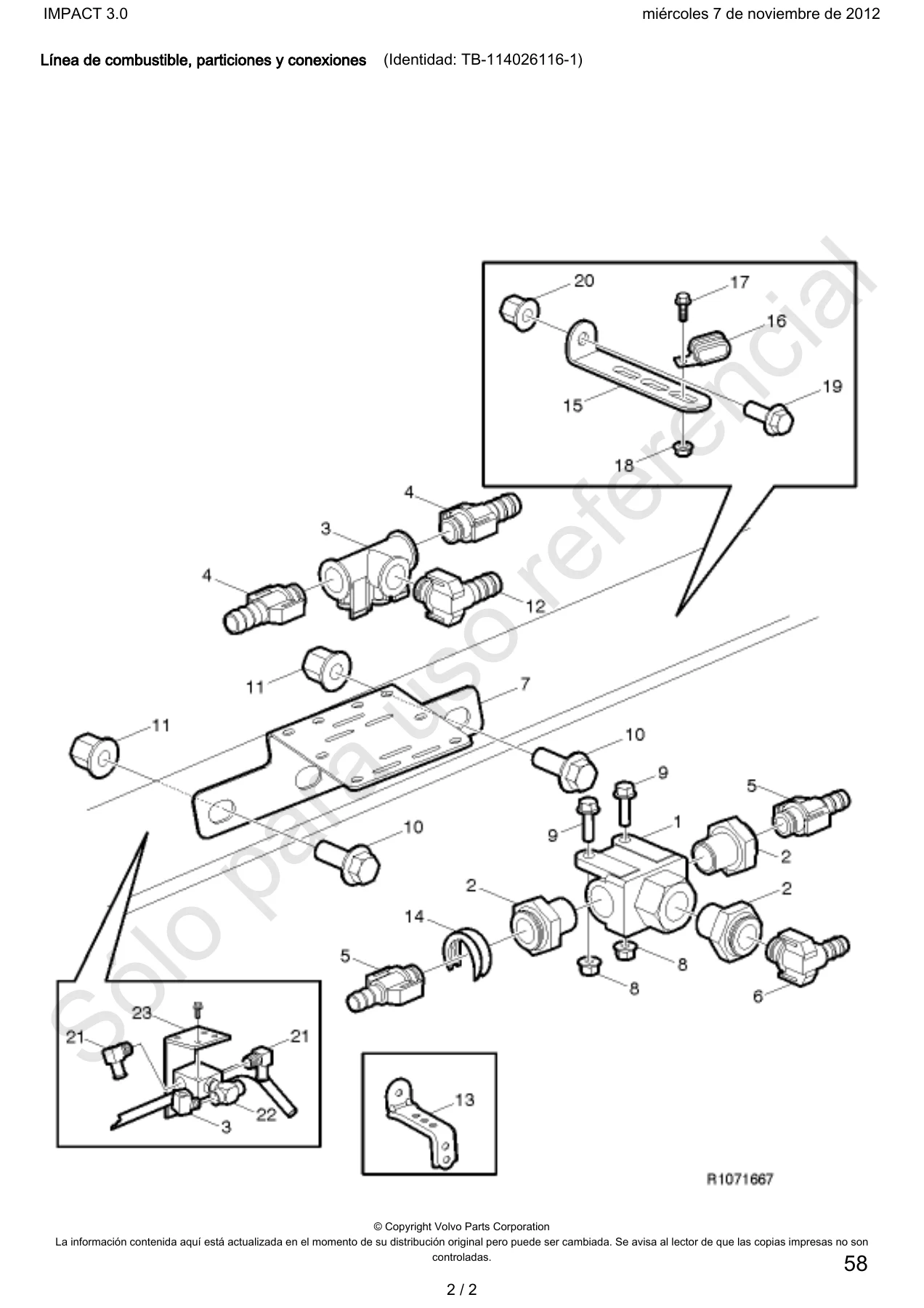 Mack Vision CXU613E — Catálogo de Partes con Diagramas Explosionados (Español) - Image 3