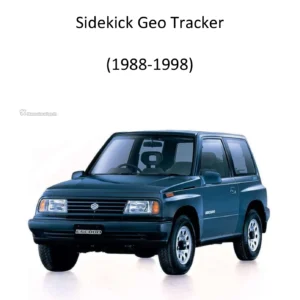 Manual Taller Suzuki Vitara Sidekick Geo Tracker 1988-1998 - Reparación y Servicio PDF