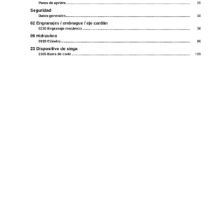 Manual de Reparación CLAAS DISCO 2700-9300 C/RC/Plus - Taller Completo PDF (00 0296 639 0)