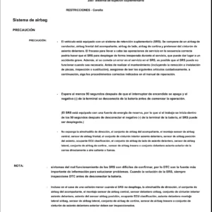 Manual de Reparación y Cableado Toyota Corolla 2007 - Taller, Servicio y Diagnóstico en PDF
