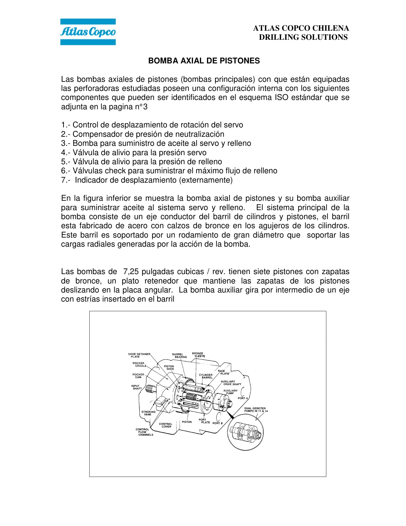 Manual de Seguridad, Operación y Mantenimiento Perforadora Atlas Copco DMM-3 - PDF - Image 3
