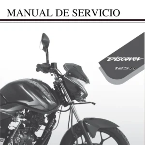 Manual de Servicio Bajaj Discover 125M – Reparación y Mantenimiento PDF