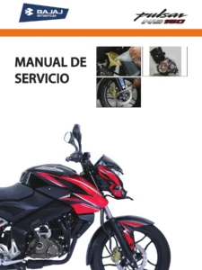 Manual de Servicio Bajaj Pulsar NS160 - Taller y ReparaciΓ³n PDF