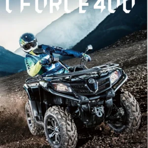Manual de Servicio CFMOTO CForce 400 CF400AU / CF400AU-L – Taller y Reparación Completo en PDF (Español, 466 Páginas)
