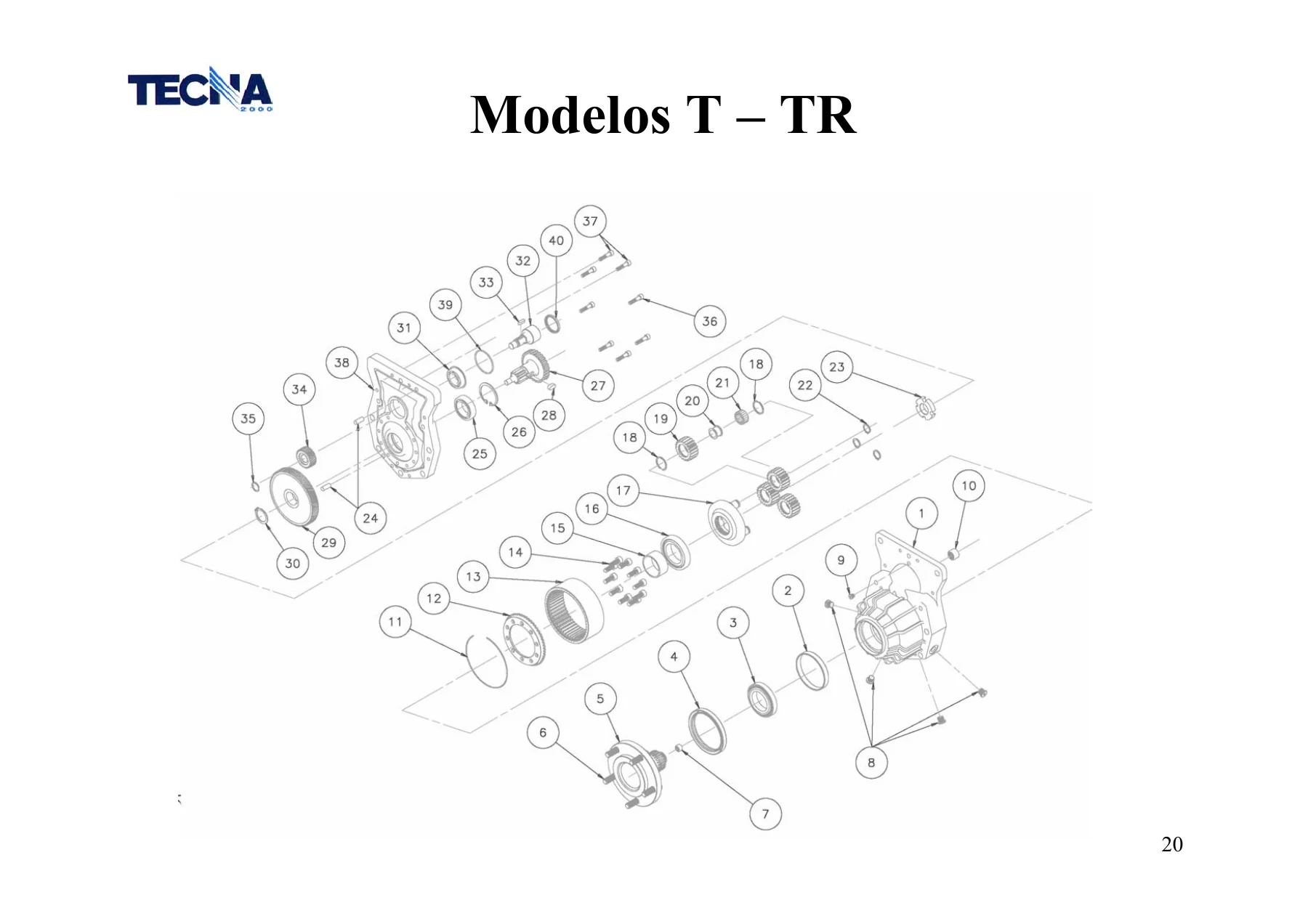 Manual de Servicio Tecna T-TR Serie A y TSD (2006) — Taller, Reparación y Diagnóstico PDF - Image 2