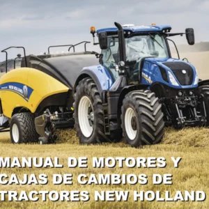 Manual de Servicio de Motores y Cajas de Cambios New Holland Tractores Serie 90, Serie 30, TL, TM y TD60D-TD95D