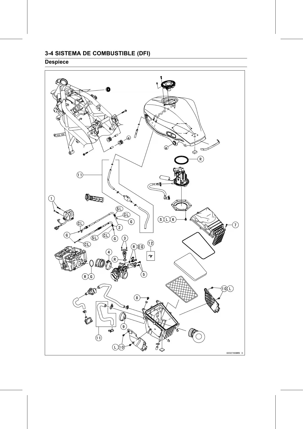 Manual de Taller Kawasaki Z250SL y Z250SL ABS 2014-2016 - Guía Completa de Reparación y Mantenimiento - Image 2