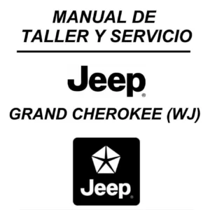Manual de Taller y Servicio Jeep Grand Cherokee WJ 1999-2005 - Descarga PDF