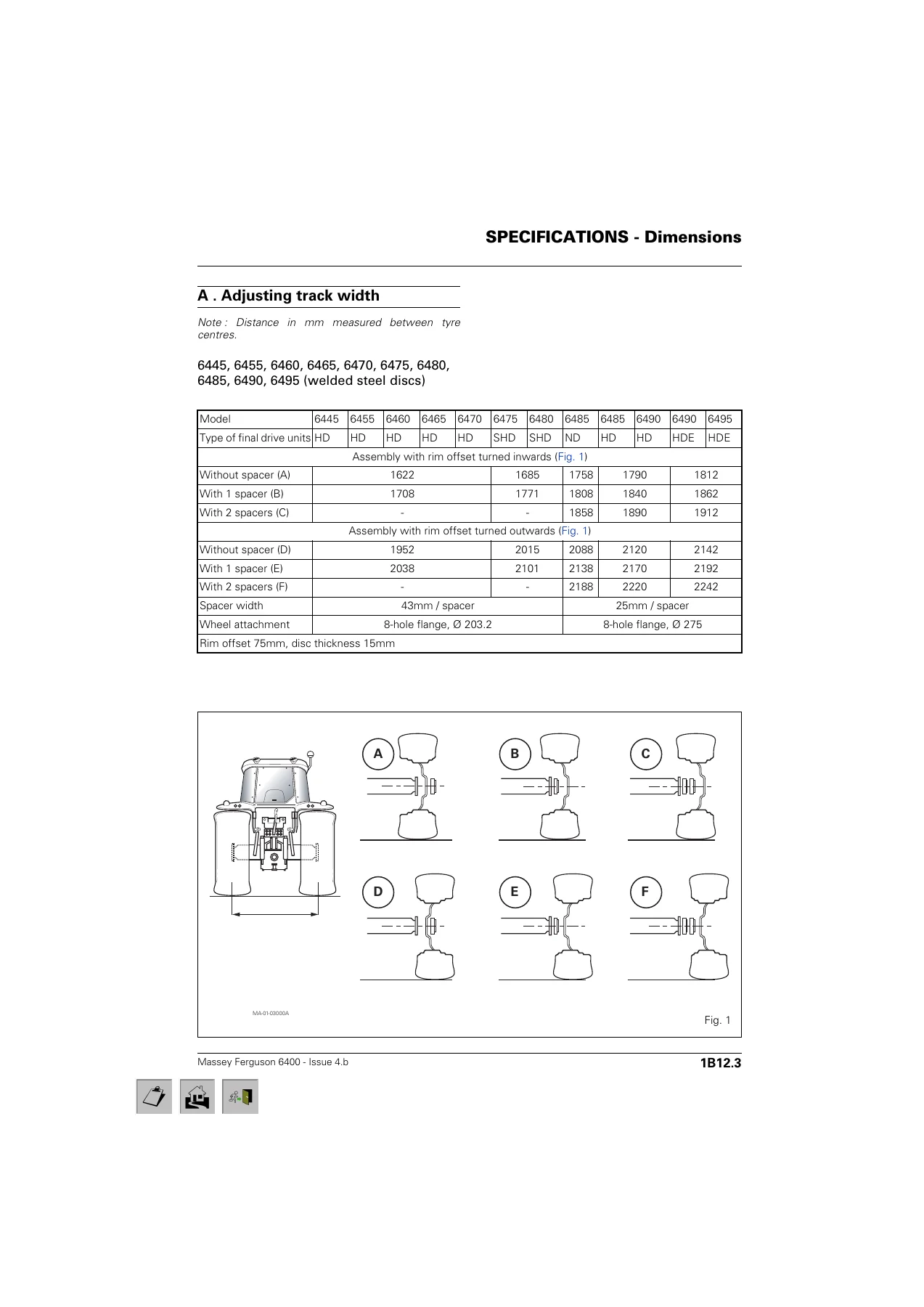 Massey Ferguson 6400 Series Tractor Workshop Service Manual - Introduction, Specifications & Splitting Procedures PDF - Image 2