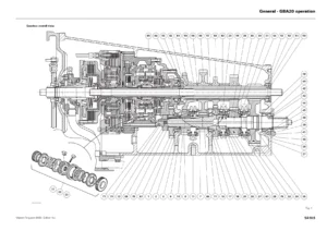 Massey Ferguson 6400 Tractor Gearbox Workshop Manual - GBA10 GBA15 GBA20 GBA25 Transmission Service & Repair