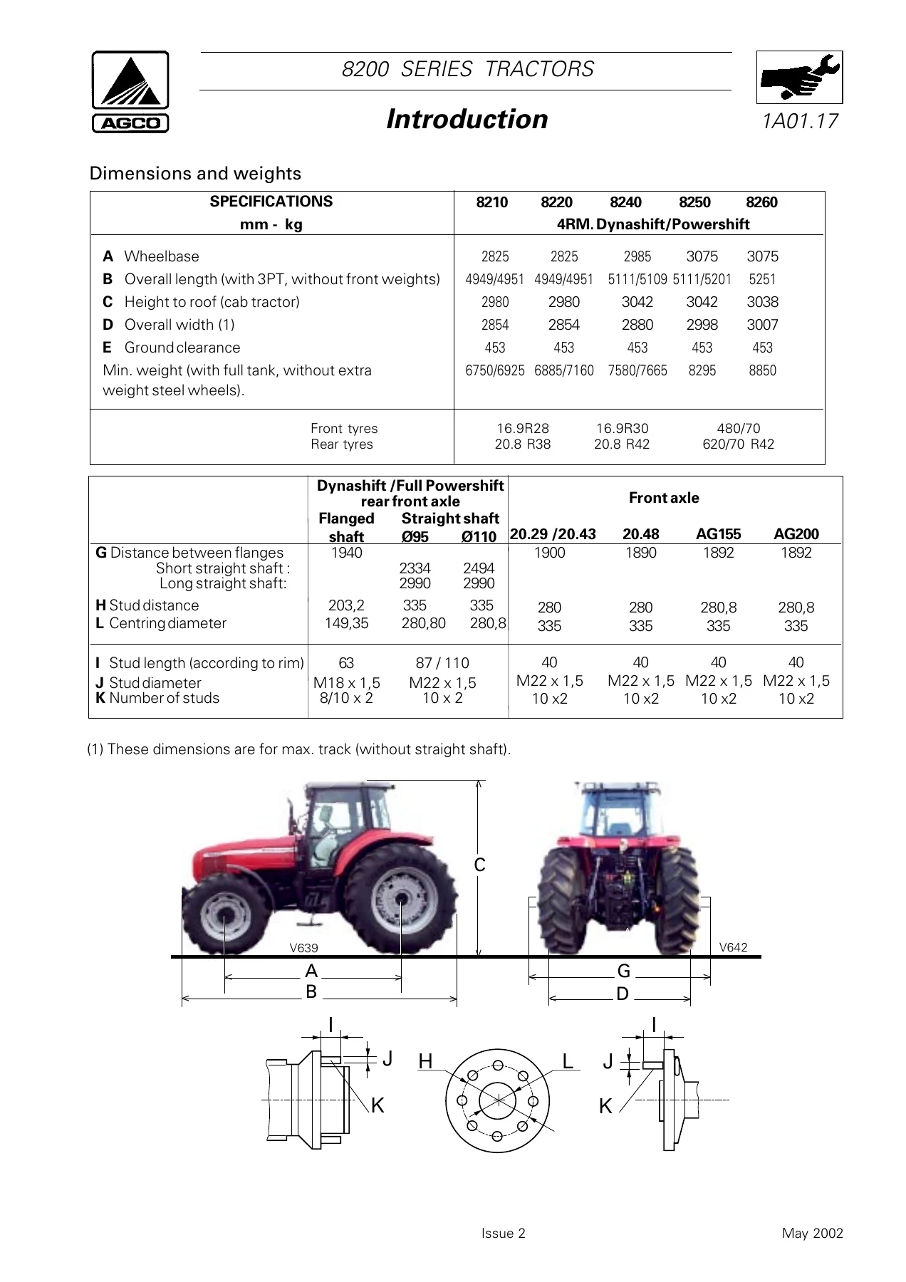 Massey Ferguson 8200 Series Workshop Service Manual - 8210 to 8280 Tractor Repair Guide PDF - Image 2