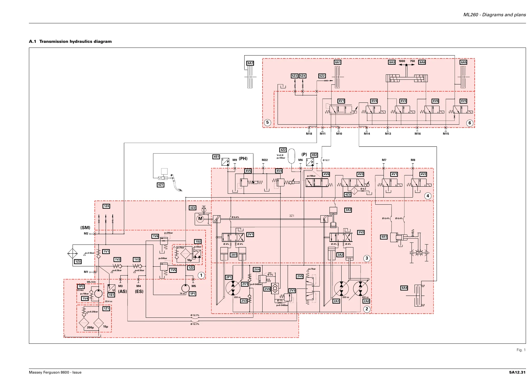 Massey Ferguson 8600 Series ML260 Dyna-VT Gearbox Workshop Manual - Image 3