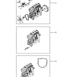 Massey Ferguson MF 250 XE Tractor Parts Catalog C025003 – Complete Illustrated Parts Manual PDF