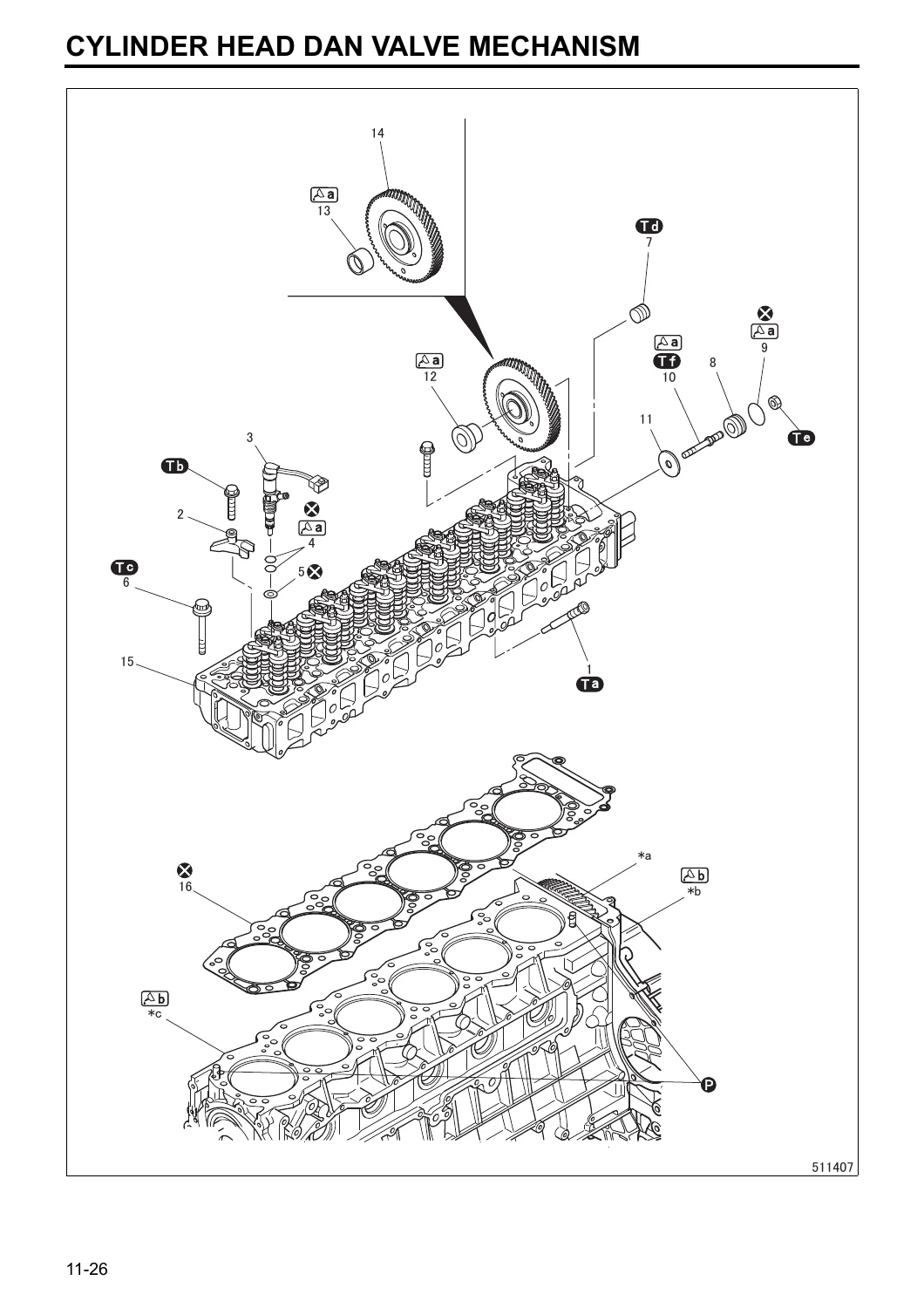 Mitsubishi Fuso Fighter X Euro IV 6M60 Diesel Engine Workshop Manual - PWTE-TA 0222 - Image 3
