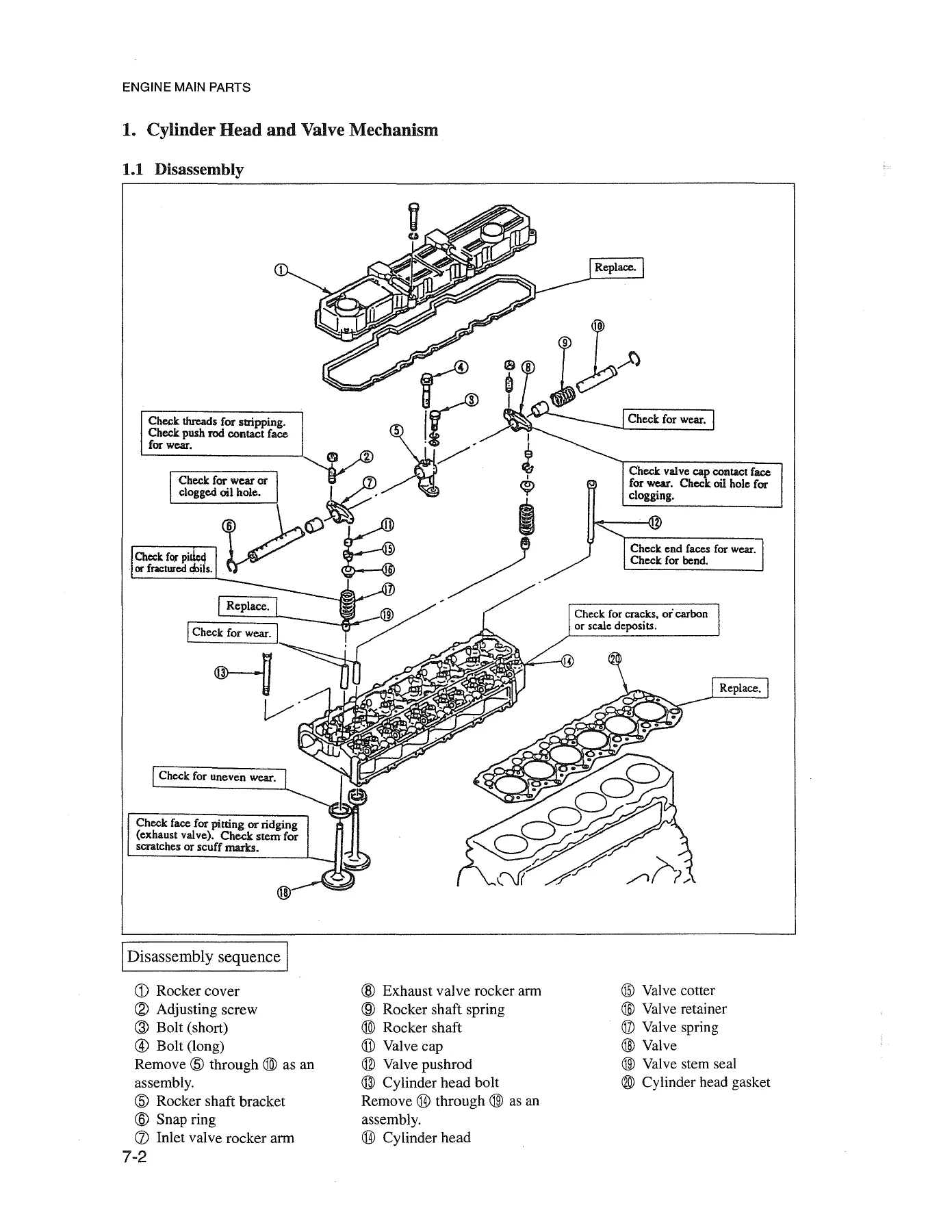 Mitsubishi S4S S6S Diesel Engine Service Manual 99616-10170 PDF Download - Image 2