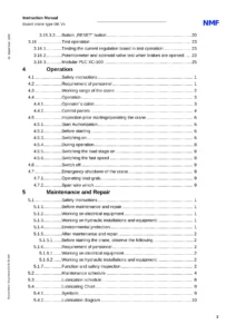 NMF Board Crane DK Vs 35024 30028 Instruction Manual - Order 80793