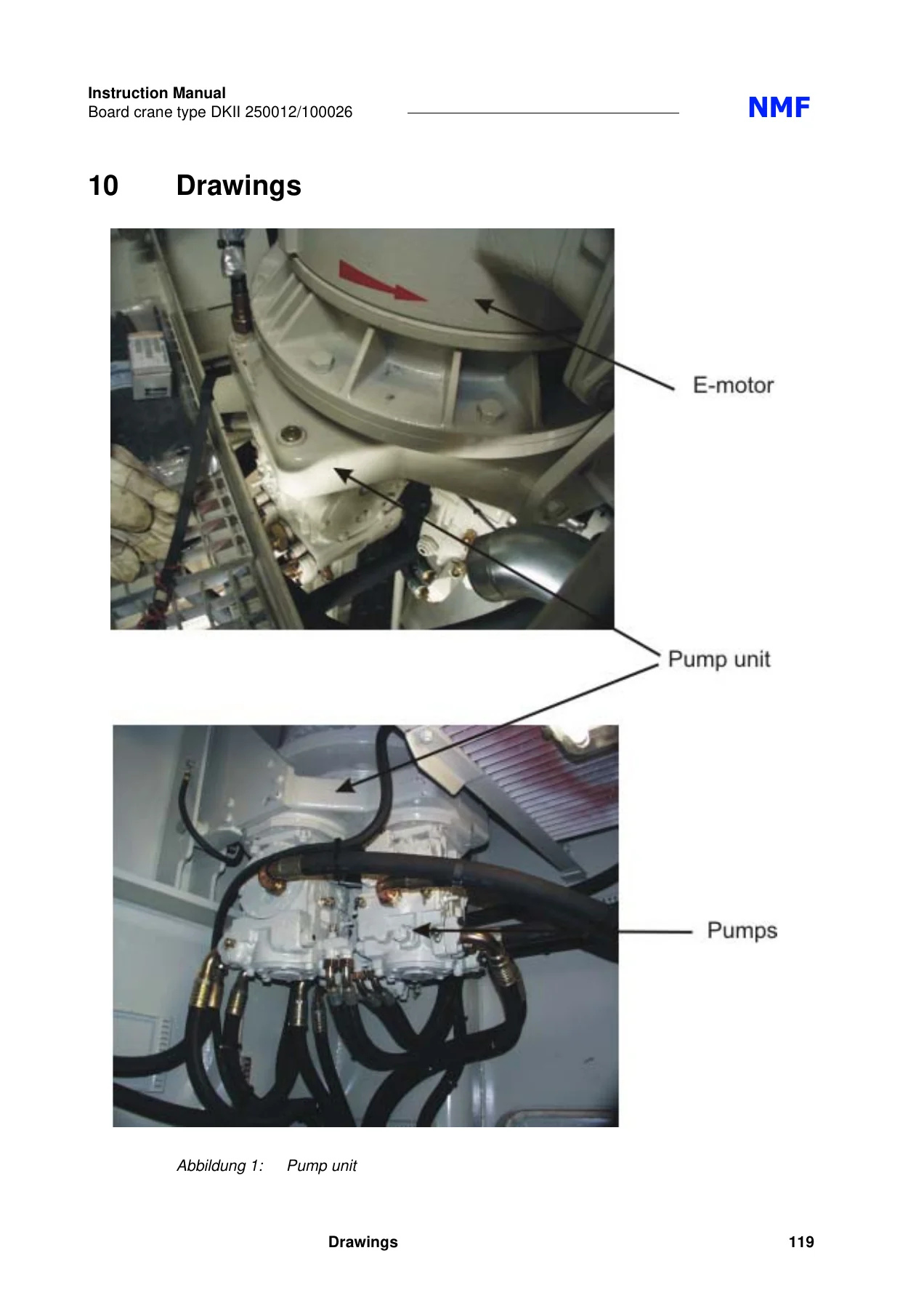 NMF DK II 250012/100026 Board Crane Instruction Manual - Order 8958 PDF - Image 3