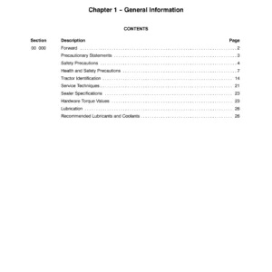 New Holland 70 Series 70A Series Tractor Service Repair Manual – 8670 8770 8870 8970 PDF