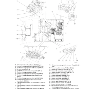 New Holland E215B E245B Manual Técnico del Sistema Hidráulico y Control Mechatrónico PDF