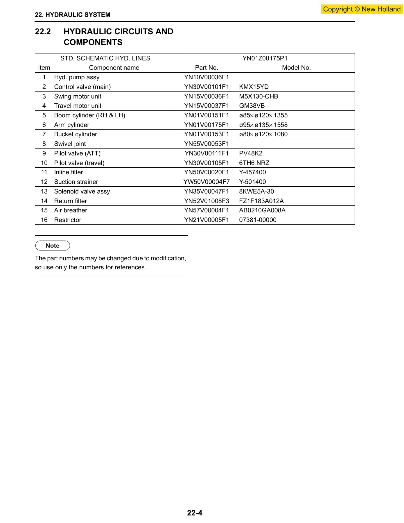 New Holland E215B Version C Crawler Excavator Service Repair Manual - Tier III - PDF Download - Image 3