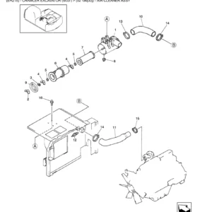 New Holland EH215 Crawler Excavator Parts Catalog PDF - 9/03 & Up Complete Illustrated Guide