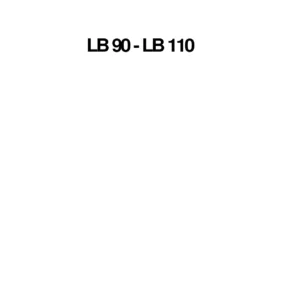 New Holland LB90 LB110 Manual de Servicio Retroexcavadora Cummins - Descarga PDF